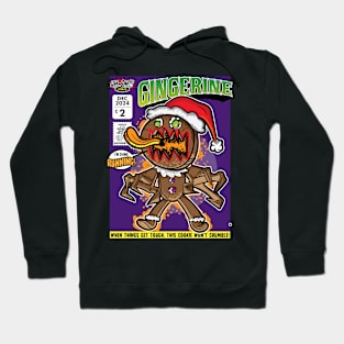 Gingerine Gingerbread Man with claws Hoodie